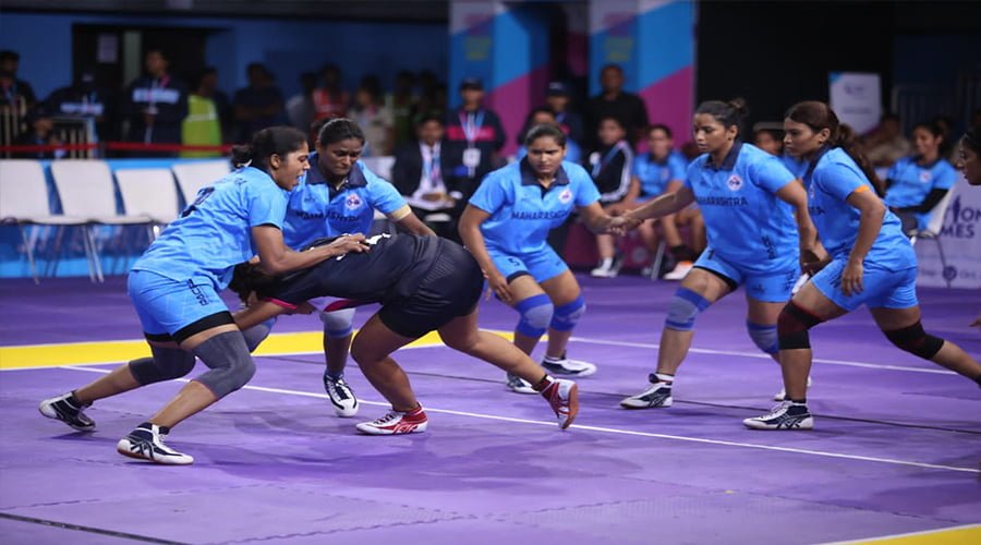 नॅशनल गेम्स २०२२: महाराष्ट्र महिला कबड्डी संघाचा विजयी डबल धमाका