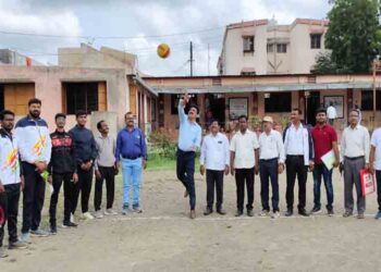 शालेय पुणे विभागीय थ्रोबॉल स्पर्धेस प्रारंभ
