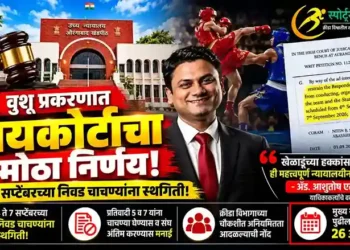 वुशू संघटनेला हायकोर्टाचा मोठा धक्का! सप्टेंबरमधील स्पर्धेचा निकाल जाहीर करण्यास नकार; आता क्रीडा विभागाच्या नियंत्रणाखाली नव्याने निवड चाचण्या